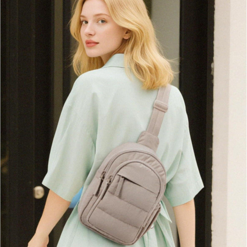 Praktische Sling-Tasche mit Mehreren Fächern Brehn
