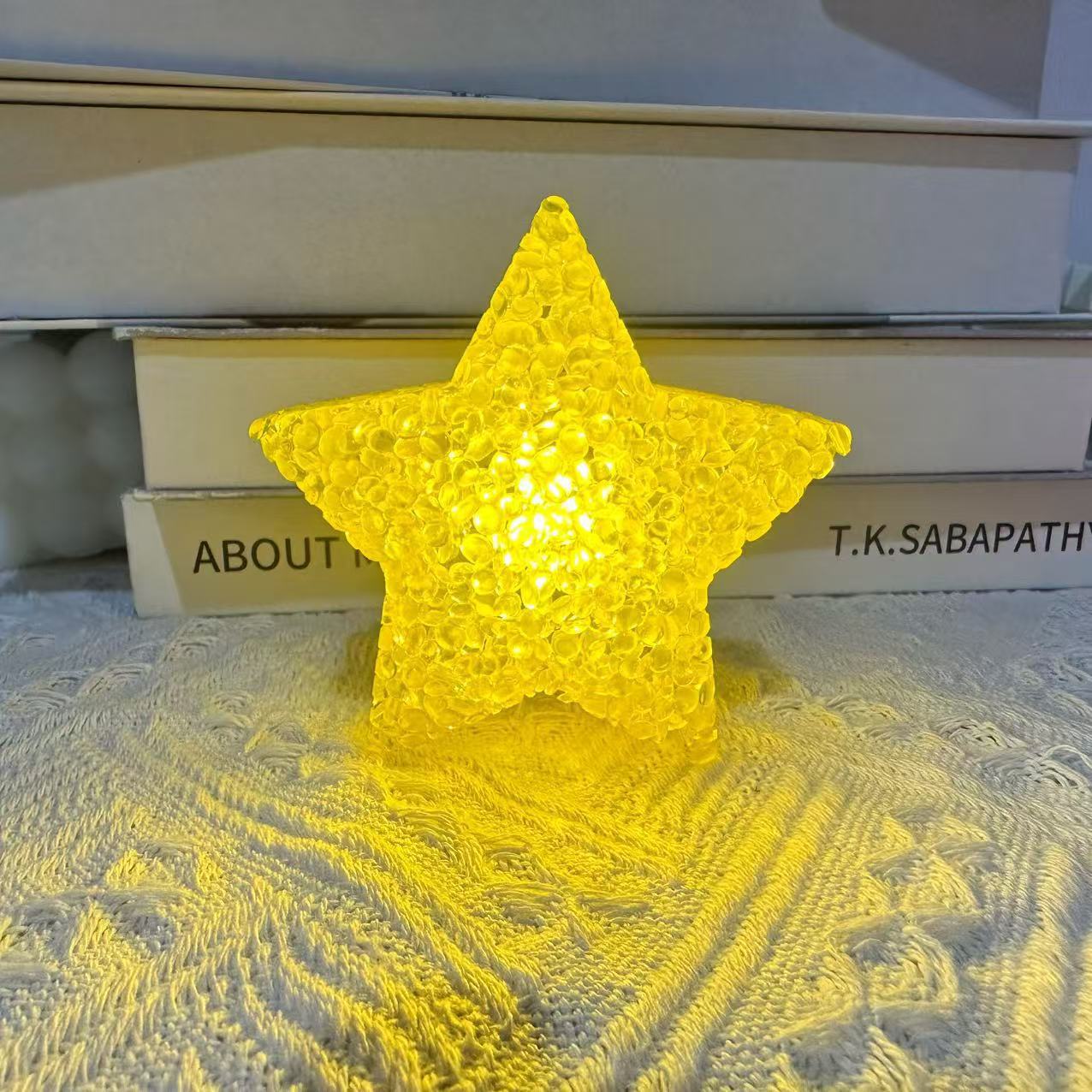 LED Frosted Acrylic Star Ambient Night Lamp Brehn