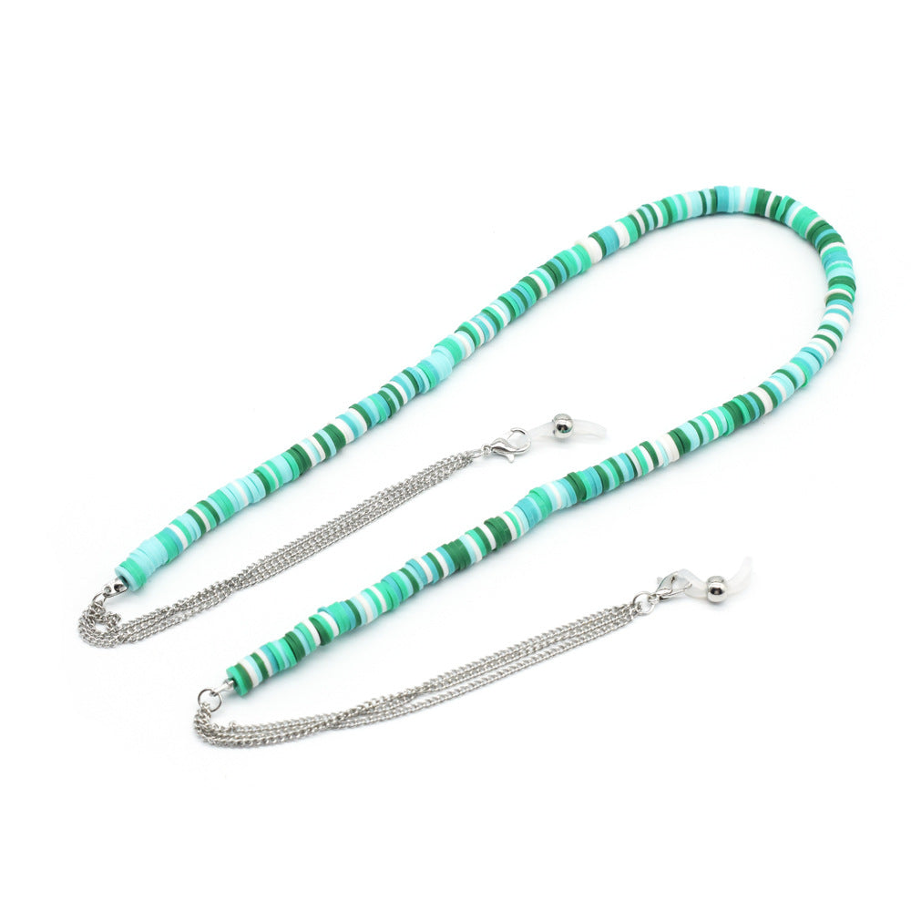 Bunte Perlen Brille Kette Brehn 1786692423