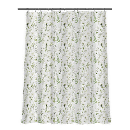Blumenmuster Duschvorhang Brehn