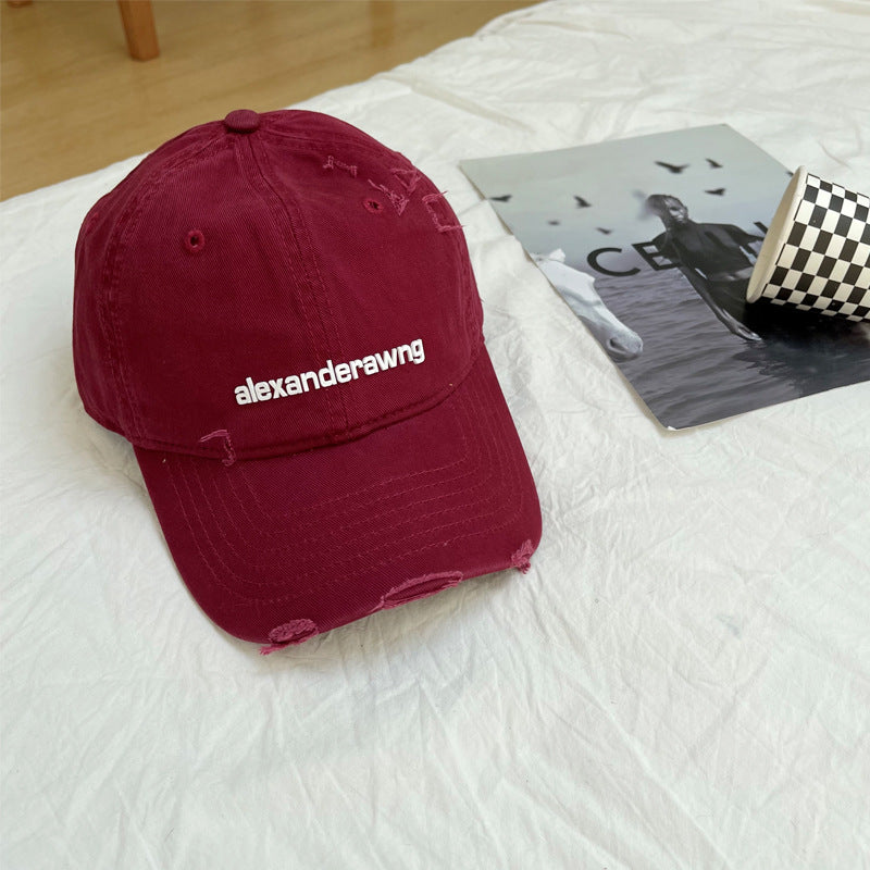 Unisex Vorgealterte Baumwoll-Baseballmütze Brehn