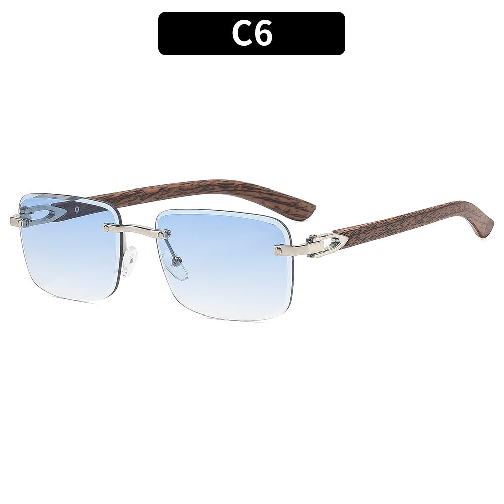 Premiume Quadratische Rahmen Sonnenbrille