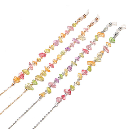Bunte Perlen Brillen Kette Brehn