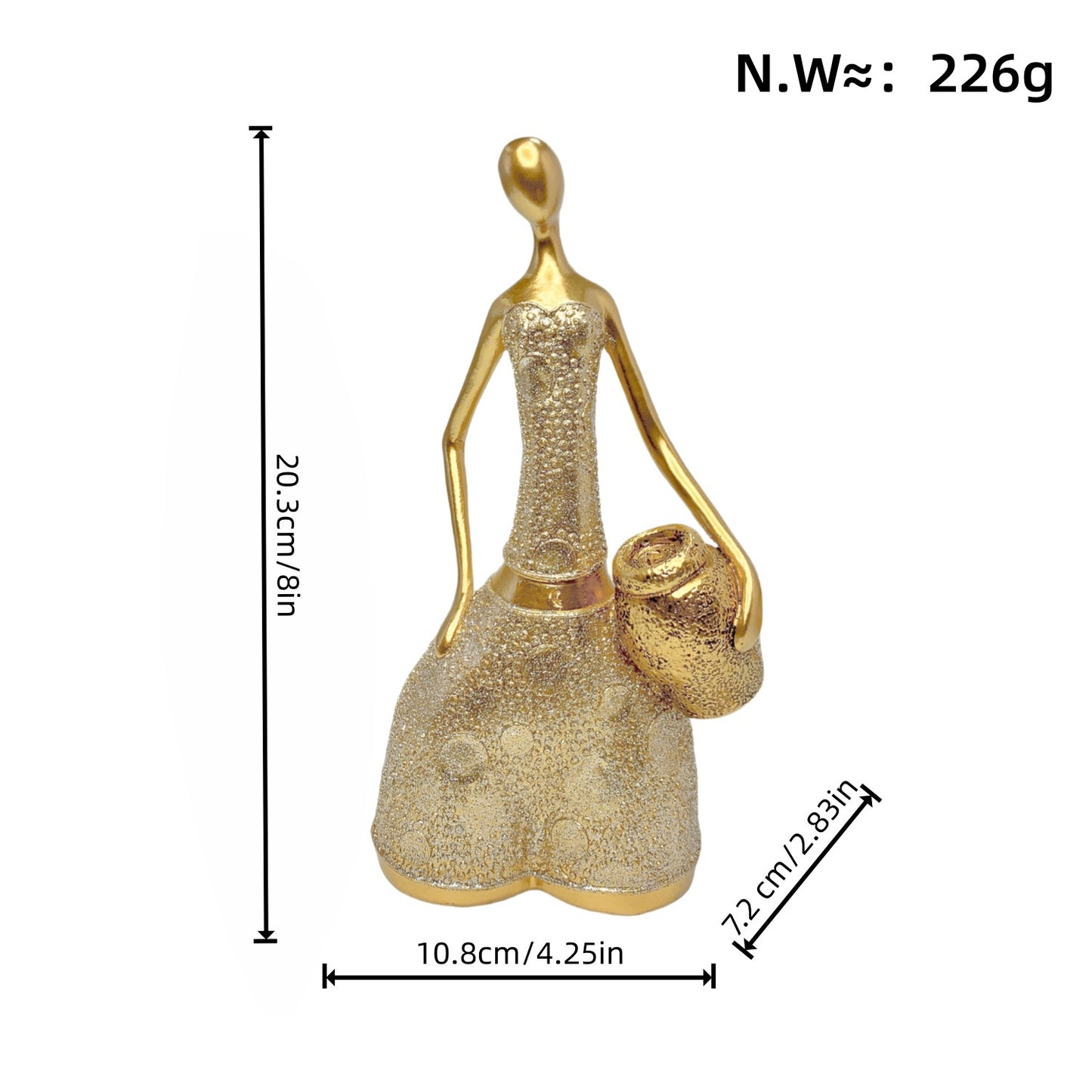 Elegante Tanzende Figur Brehn