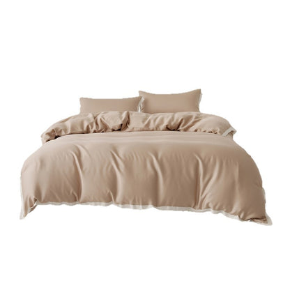 Luxuriöses Satin-Gefühl Bettbezug Set