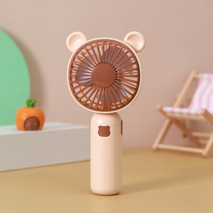 Damen Tragbarer Handventilator im süßen Bären-Design Brehn