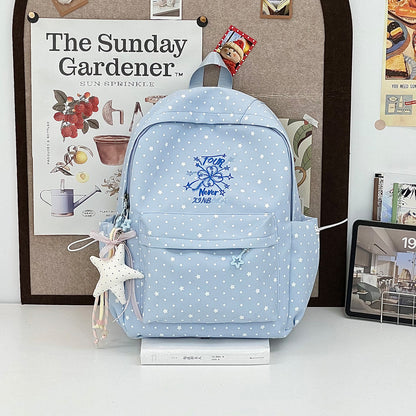 Stylische Schachbrettdruck-Rucksack Brehn