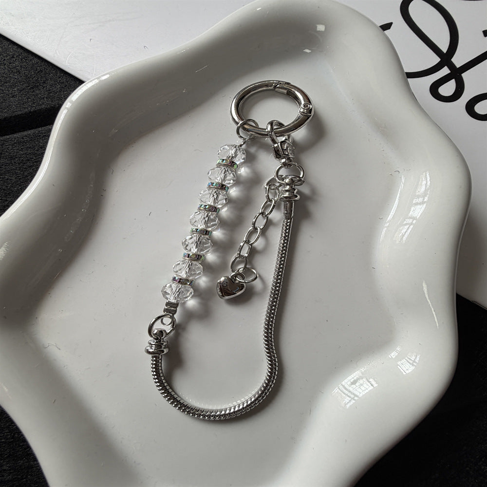 Eleganter Perlen Charm Schlüsselanhänger Brehn 1790134943