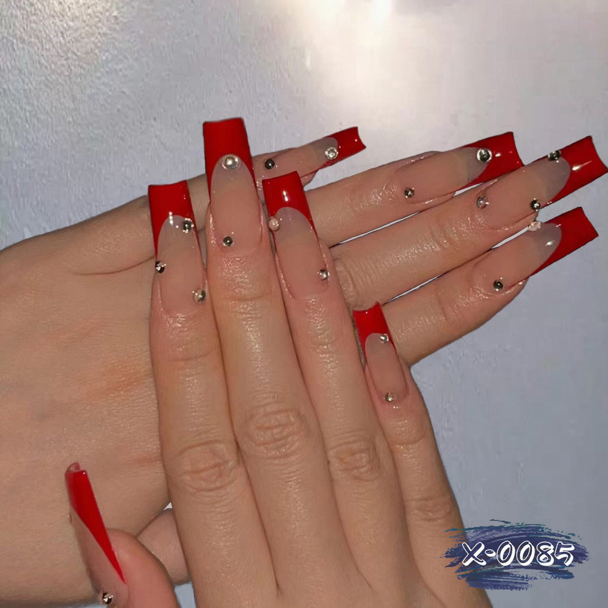 Glamouröse Acryl-Nagelverlängerungen