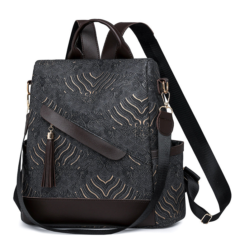 Elegante gesteppten Rucksack Brehn