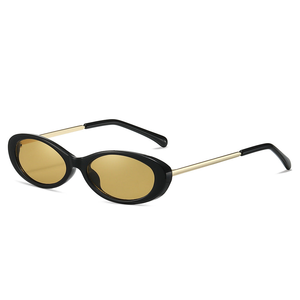 Retro-inspirierte ovale Sonnenbrille Brehn