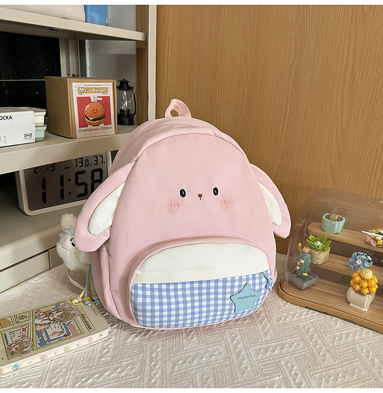 Adorable Bunny-Ohren Mini Schul-Rucksack