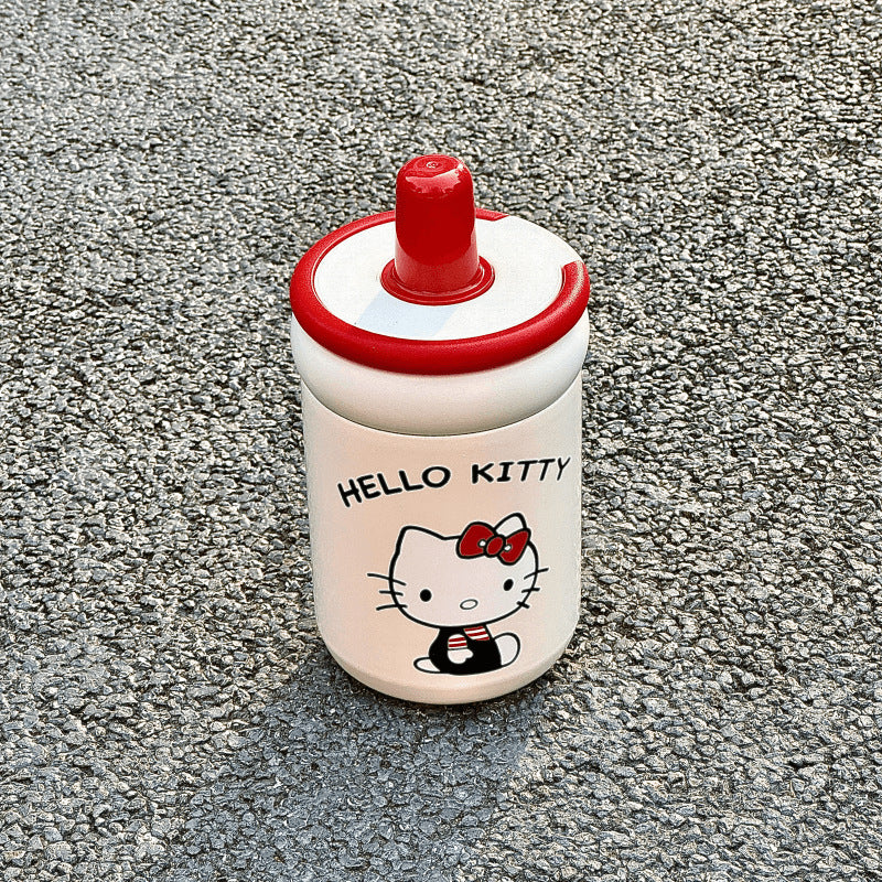 Damen Trinkbecher mit lustigem Hello Kitty Design Brehn