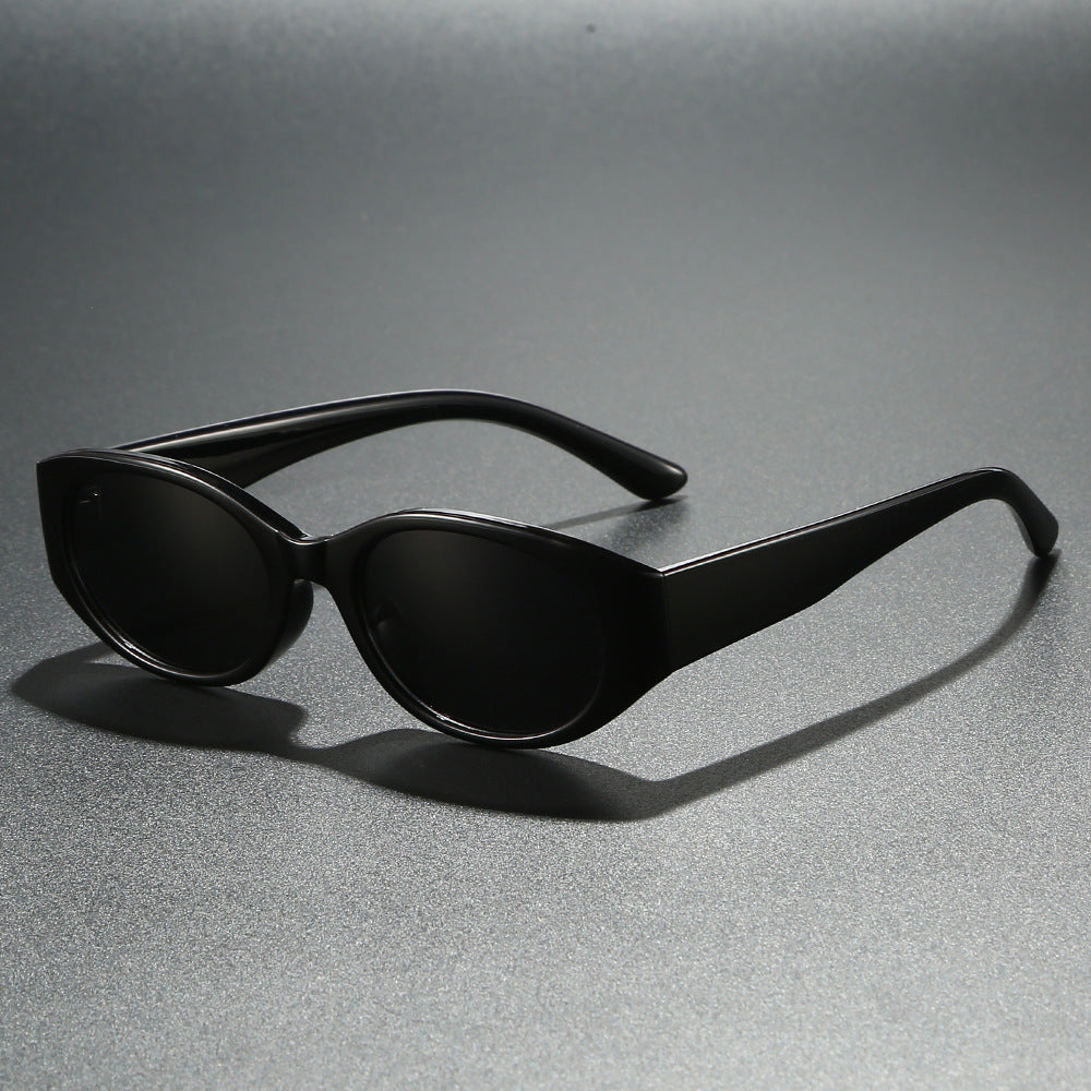Damen modische Sonnenbrille mit geschwungenem Design und eleganter Form Brehn