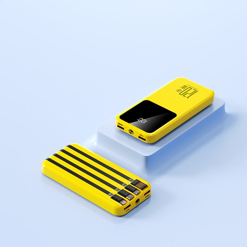 Hochleistungs-Powerbank mit Integrierter Digitalanzeige und Schnellladefunktion Brehn