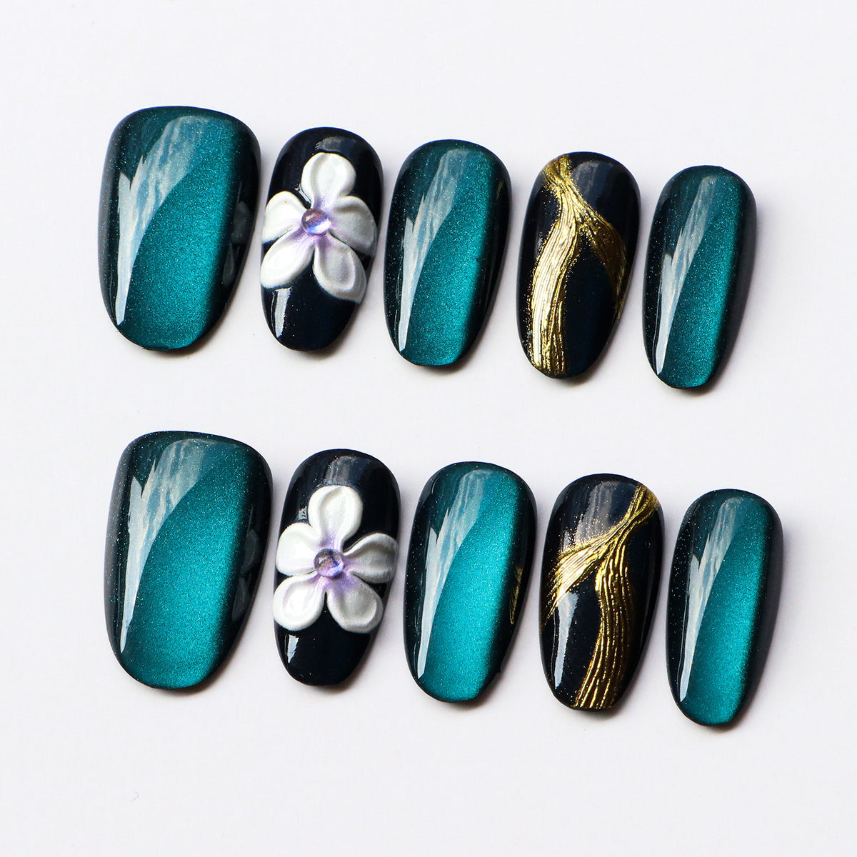 Dekorative Nagelkunst