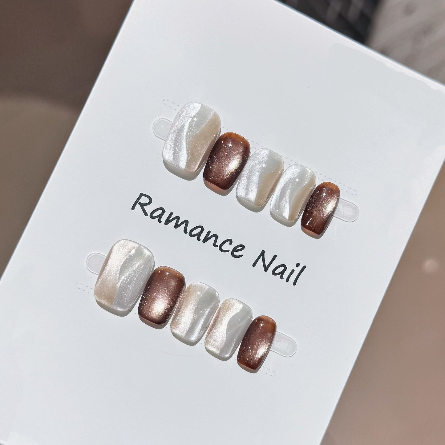 Elegante Press-On Nagelspitzen Brehn