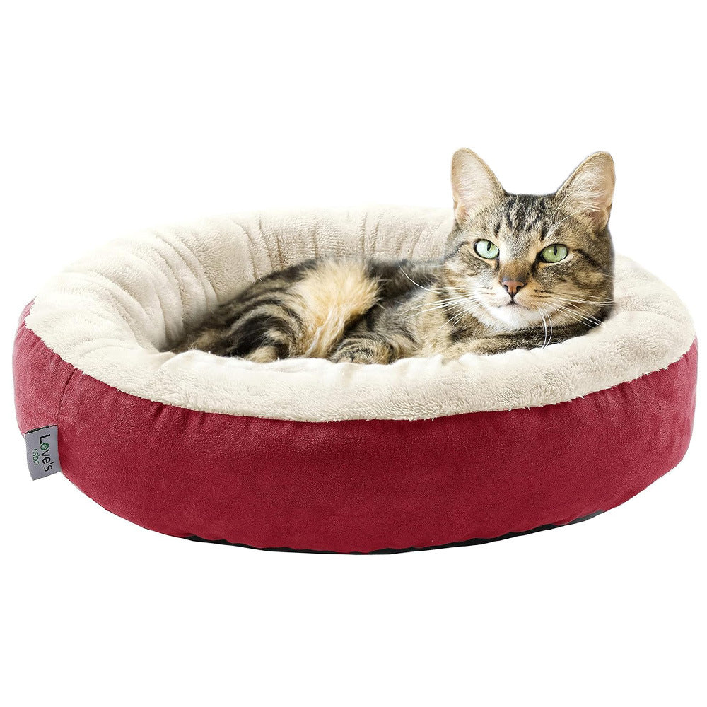 Gemütliches Katzen Brehn Bett