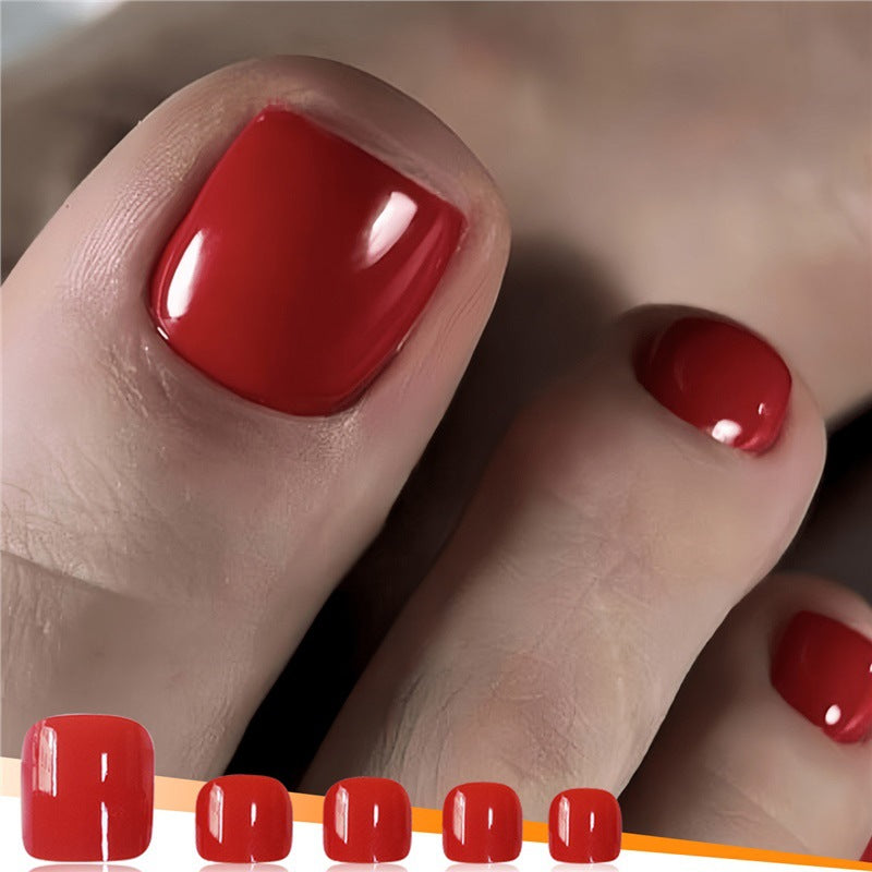 Glänzendes Nagelkunst Press-On Set Brehn