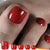 Glänzendes Nagelkunst Press-On Set Brehn