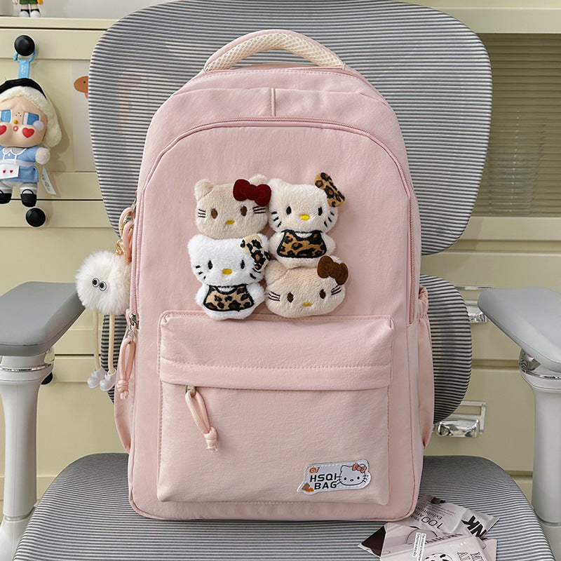 Süßer Plüsch-Charakter-Rucksack