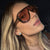 Damen elegante Oversized-Sonnenbrille mit markantem Design und UV-Schutz Brehn