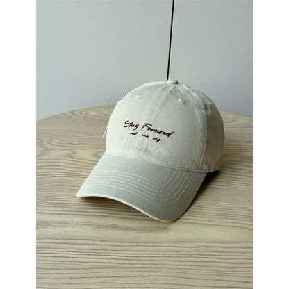 Herren Freizeit Baumwolle Gestickte Cap Brehn