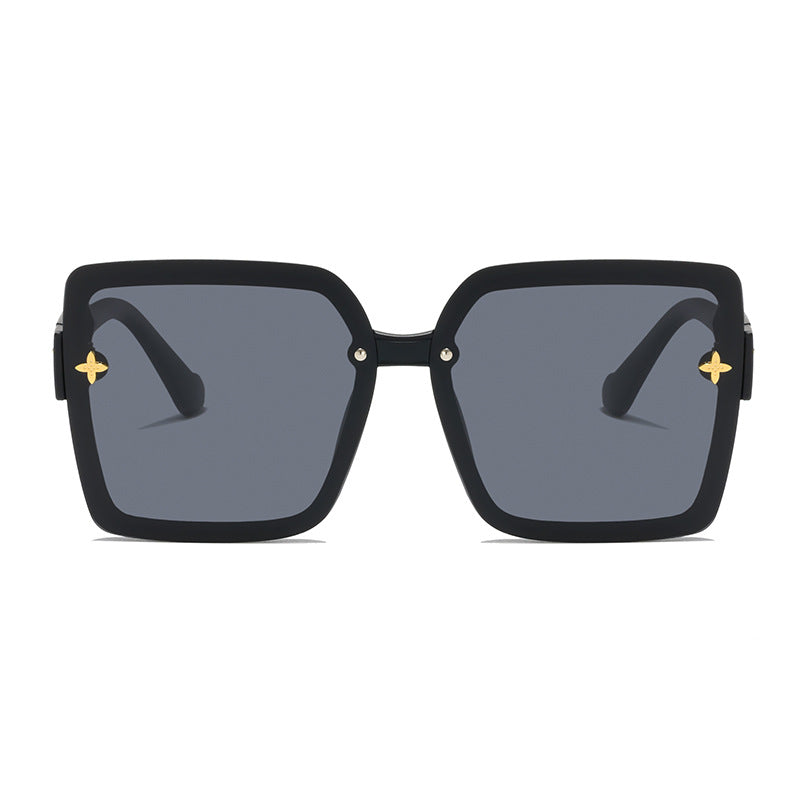 Damen Design-Sonnenbrille mit filigranem Rahmen und UV-Schutz Brehn
