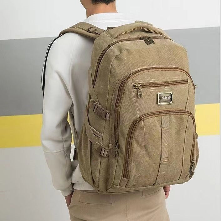 Multifunktionaler Canvas-Reiserucksack Brehn