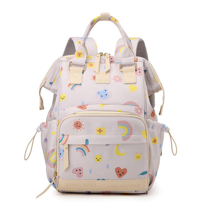 Multifunktionaler Kinder Cartoon-Themen Windelrucksack Brehn