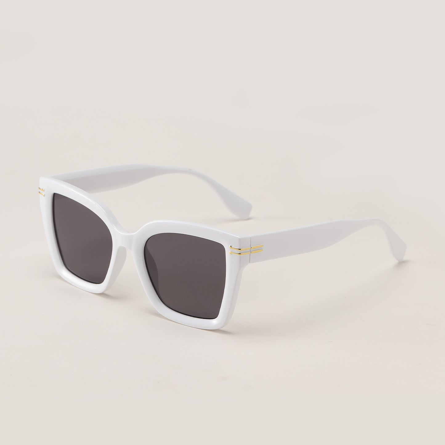 Damen trendige quadratische Sonnenbrille mit elegantem Gestell Brehn