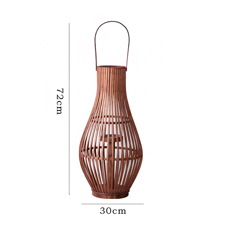 Elegante Rattan-Laterne Brehn