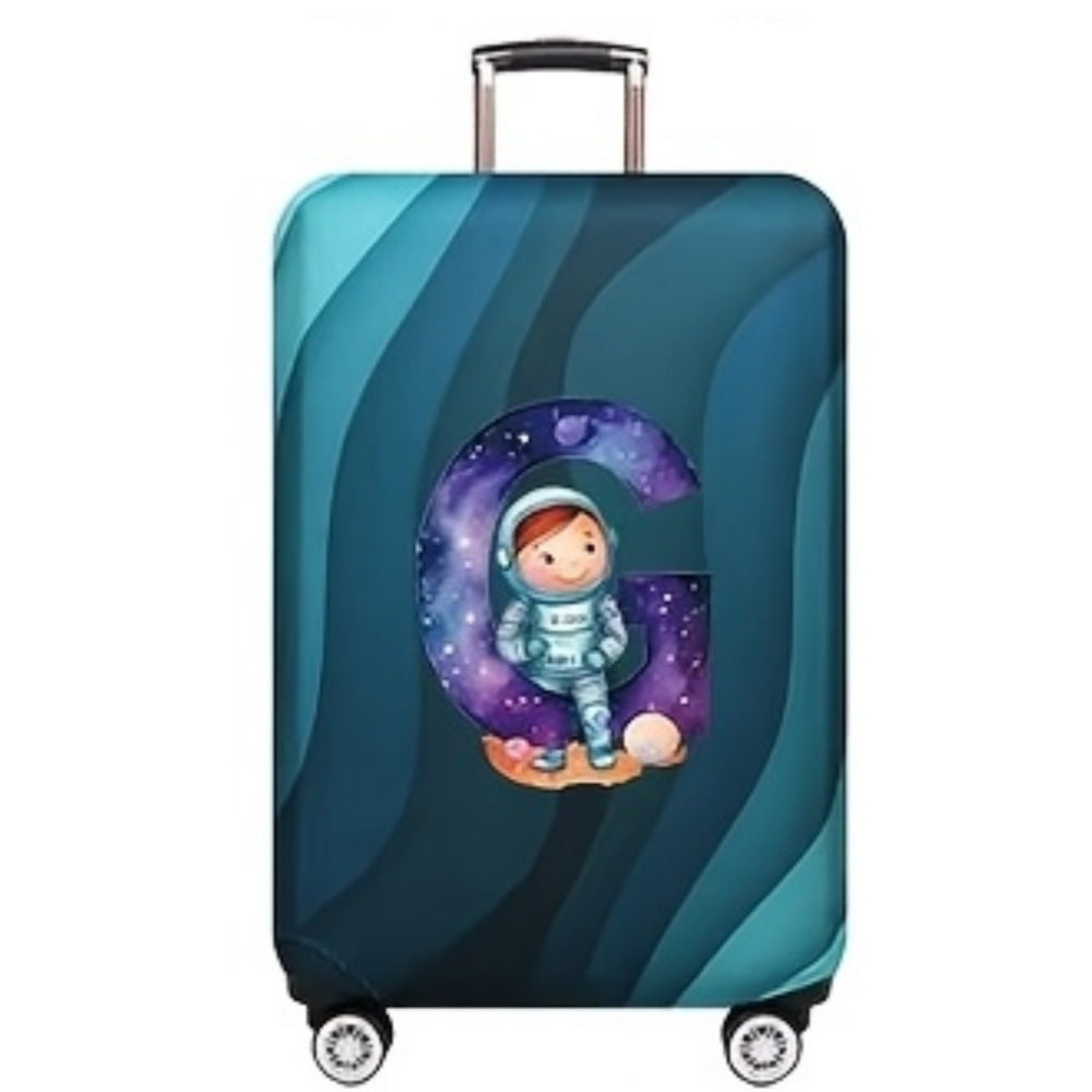 Damen Hartschalenreisekoffer mit kreativem Astronautenmotiv Brehn