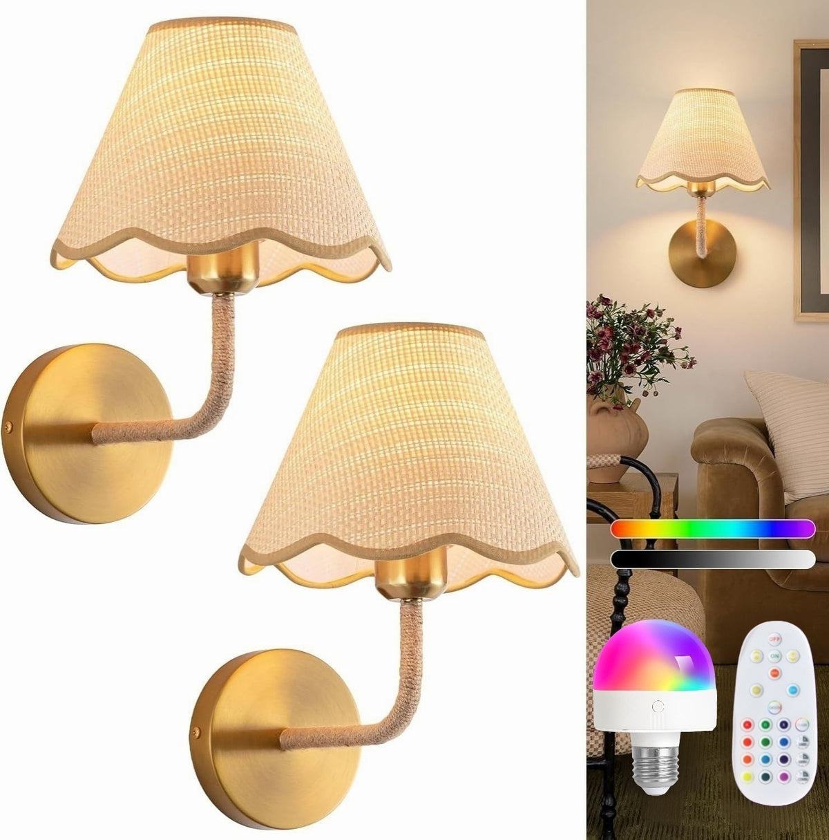 Smart LED Wandleuchte