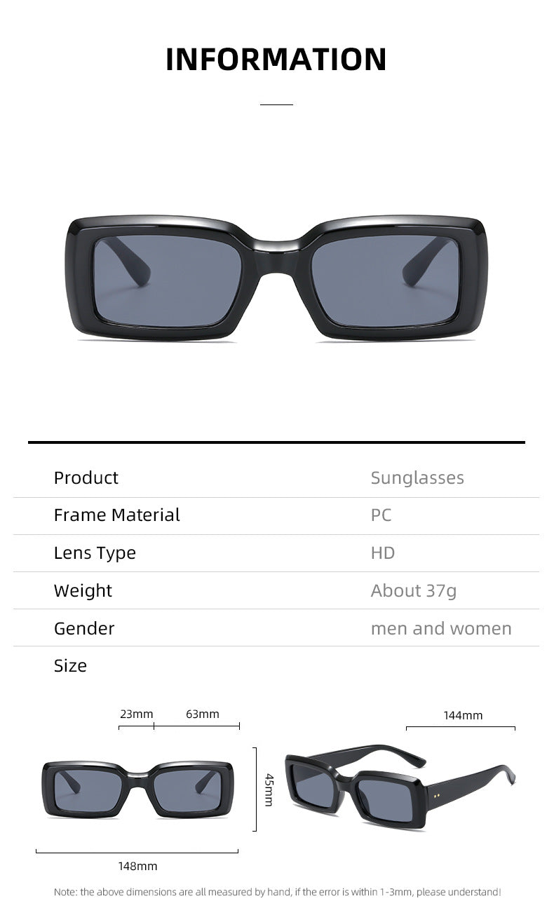Damen stilvolle quadratische Sonnenbrille mit verspiegelten Gläsern Brehn