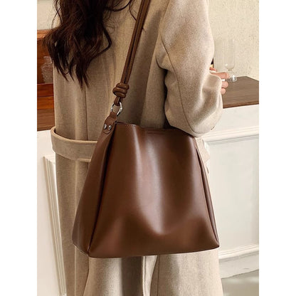 Premium Leder Slouchy Tote Brehn