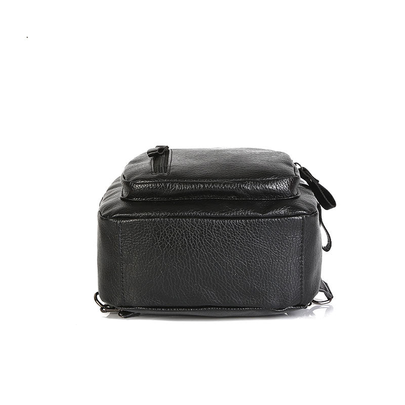 Stylische Leder Mini-Rucksack Brehn