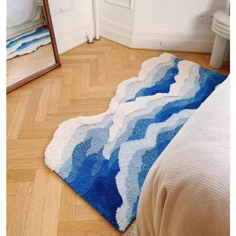 Fischgeschäftförmige dekorative Badematte