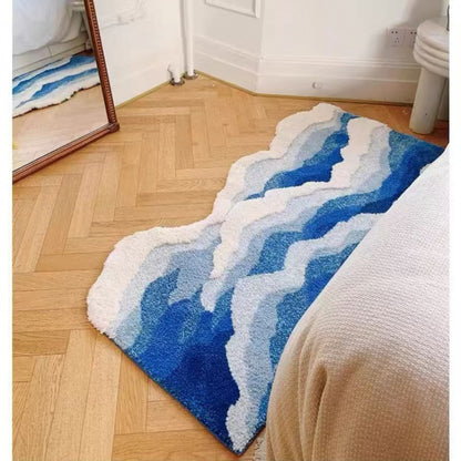 Fischgeschäftförmige dekorative Badematte