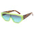 Damen modische Sonnenbrille im Tierfell-Look Brehn