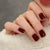 Deluxe Strass-Kante Press-On Nagelset Brehn