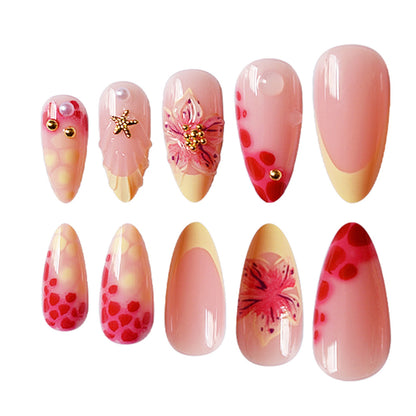 Künstlerische florale Nagelverlängerungen Brehn 1787913534