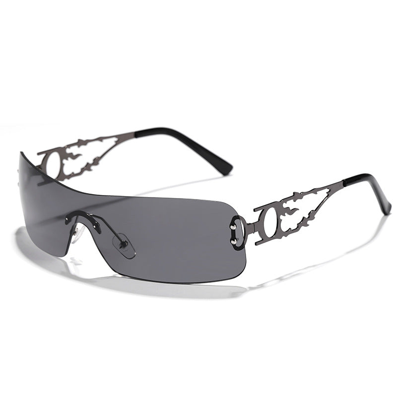 Damen modische Sportsonnenbrille mit innovativem Design und UV-Schutz Brehn