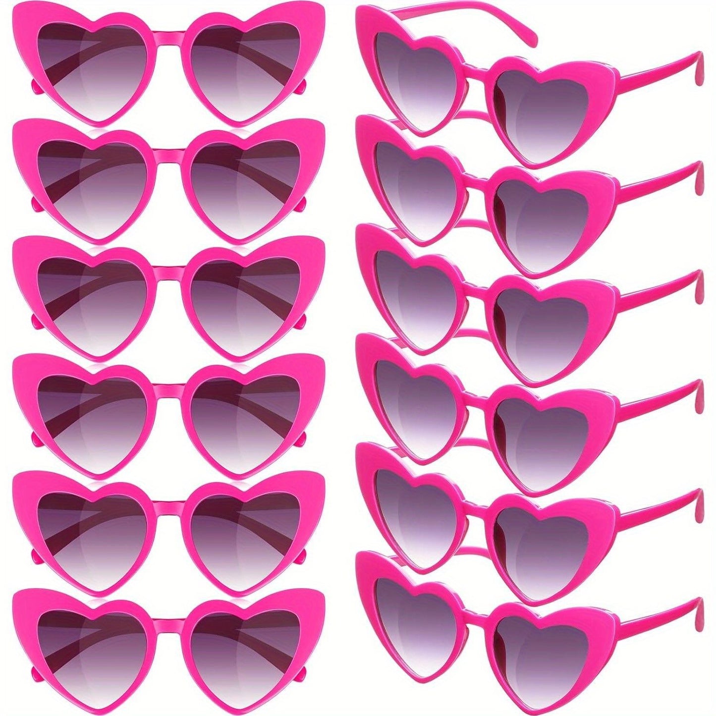 Herzförmige Retro-Sonnenbrille Brehn