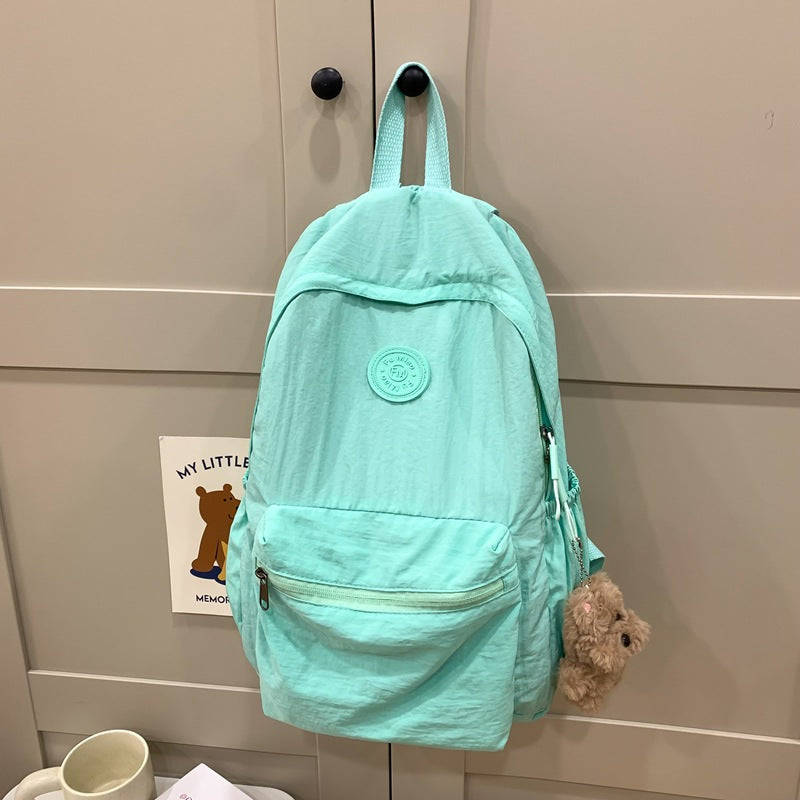 Lässiger funktionaler Schulrucksack