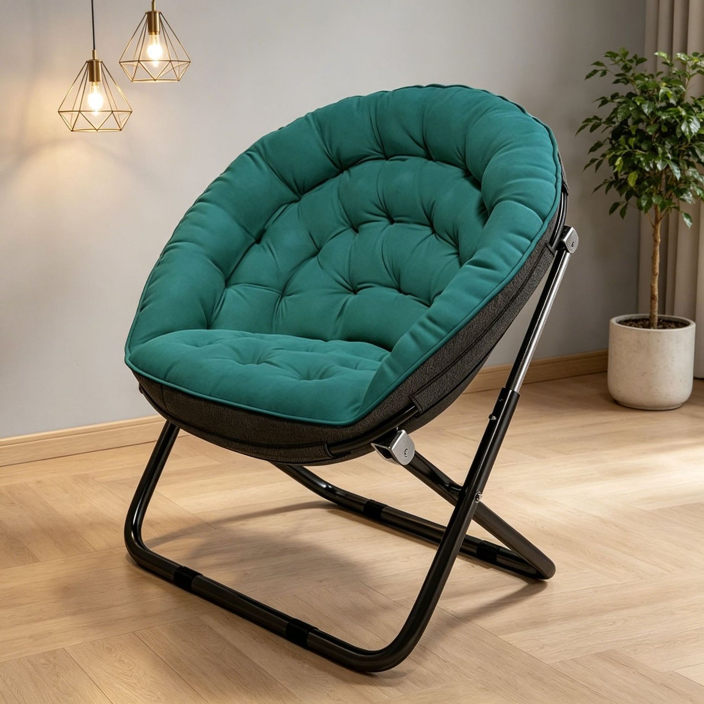 Damen Ergonomischer Loungesessel mit verstellbarem Fußstütze Brehn