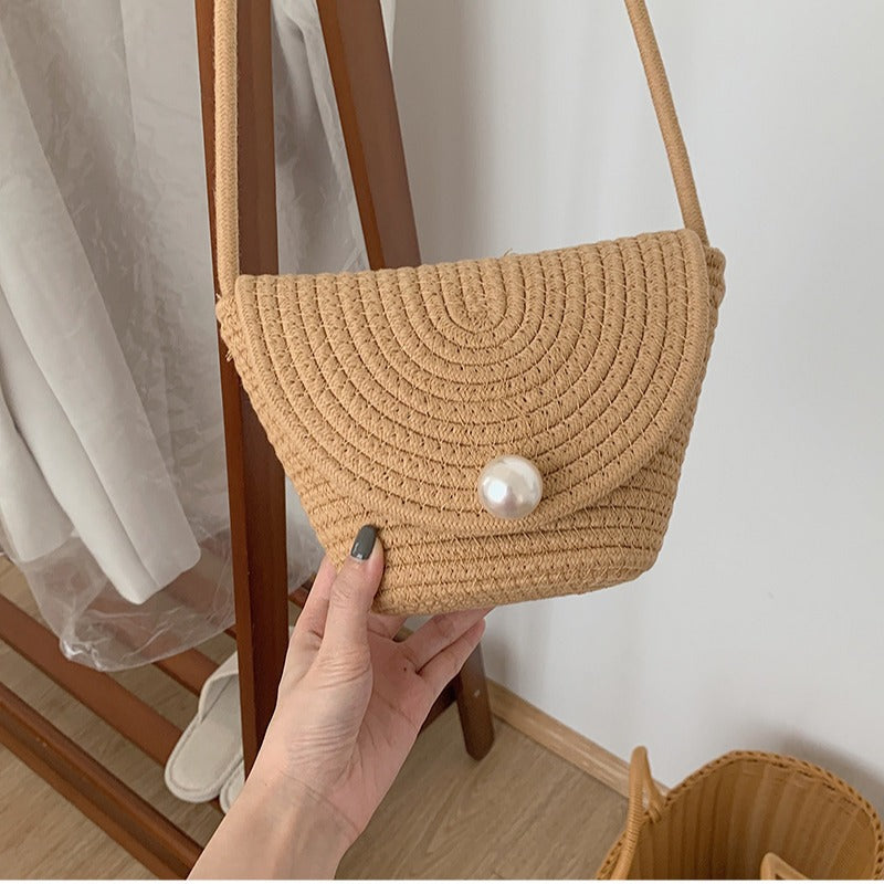 Damen Handtasche mit elegantem runden Design Brehn