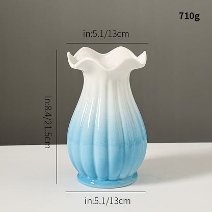 Dekorative Keramikvase