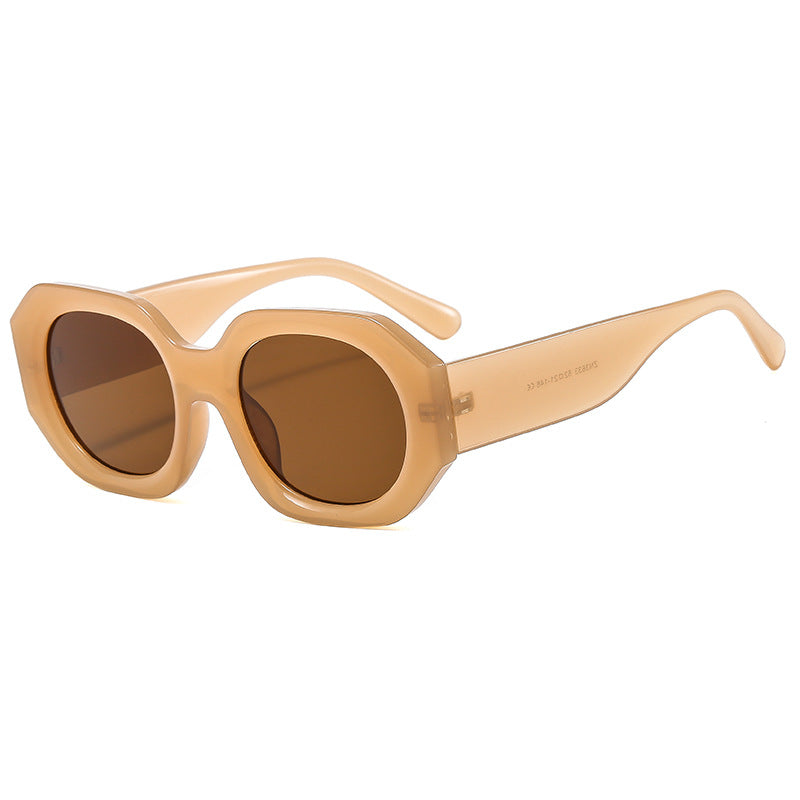 Damen modische Sonnenbrille im eleganten, achteckigen Design Brehn