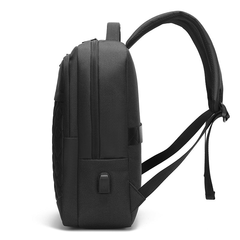 Stylischer gesteppter Laptop-Rucksack Brehn